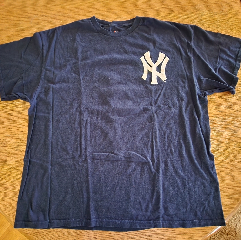 Vintage Majestic New York Yakees Micky Mantle no.7 shirt